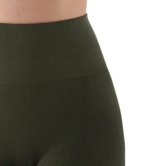 Highwaisted Breathable Cotton Leggings - Picture 5 of 6